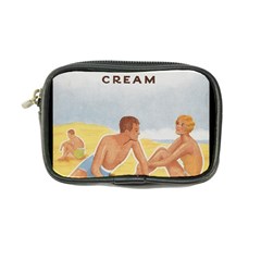 Vintage Summer Sunscreen Advertisement Coin Purse by yoursparklingshop