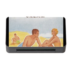 Vintage Summer Sunscreen Advertisement Memory Card Reader With Cf by yoursparklingshop