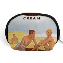 Vintage Summer Sunscreen Advertisement Accessory Pouches (medium)  by yoursparklingshop