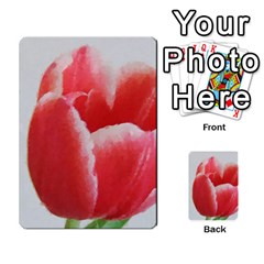 Red Tulip Watercolor Painting Multi-purpose Cards (rectangle)  by picsaspassion