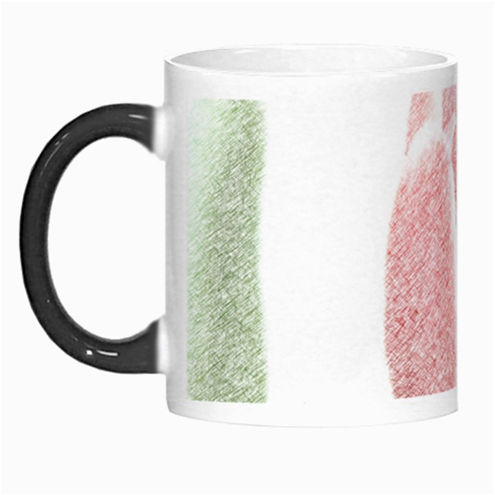 Red Tulip pencil drawing Morph Mugs