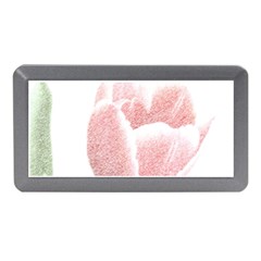 Red Tulip Pencil Drawing Memory Card Reader (mini) by picsaspassion