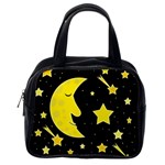 Sleeping moon Classic Handbags (2 Sides) Back