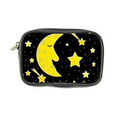 Sleeping Moon Coin Purse by Valentinaart