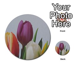 Tulips Multi-purpose Cards (round) 