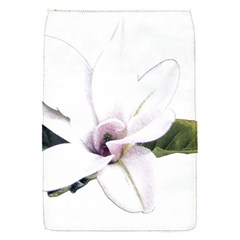 White Magnolia Pencil Drawing Art Flap Covers (s)  by picsaspassion