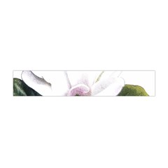 White Magnolia Pencil Drawing Art Flano Scarf (mini) by picsaspassion