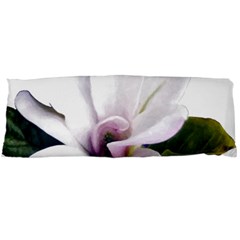 Magnolia Wit Aquarel Painting Art Body Pillow Case (dakimakura) by picsaspassion