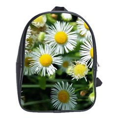 White Summer Flowers Oil Painting Art School Bags (xl) 