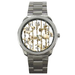 Hanging Human Teeth Dentist Funny Dream Catcher Dental Sport Metal Watch by yoursparklingshop