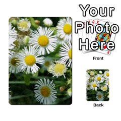 White Summer Flowers Watercolor Painting Art Multi-purpose Cards (rectangle) 