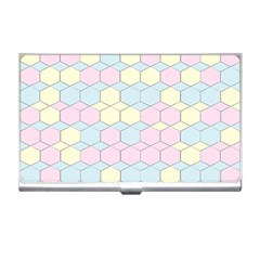 Colorful Honeycomb - Diamond Pattern Business Card Holders