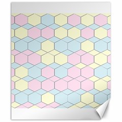 Colorful Honeycomb - Diamond Pattern Canvas 20  X 24  