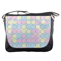 Colorful Honeycomb - Diamond Pattern Messenger Bags