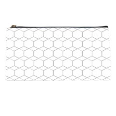  Honeycomb - Diamond Black And White Pattern Pencil Cases