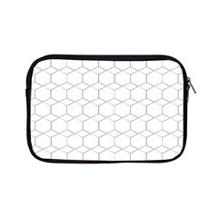  Honeycomb - Diamond Black And White Pattern Apple Ipad Mini Zipper Cases