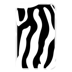 Zebra Horse Skin Pattern Black And White Memory Card Reader