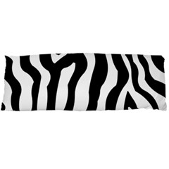 Zebra Horse Skin Pattern Black And White Body Pillow Case Dakimakura (two Sides)