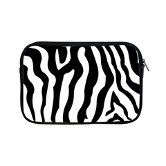 Zebra Horse Skin Pattern Black And White Apple Ipad Mini Zipper Cases