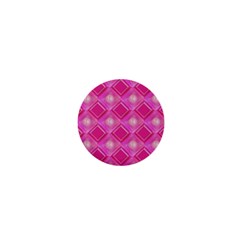 Pink Sweet Number 16 Diamonds Geometric Pattern 1  Mini Magnets