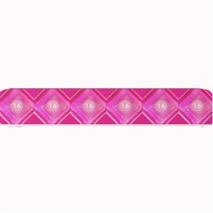 Pink Sweet Number 16 Diamonds Geometric Pattern Small Bar Mats by yoursparklingshop