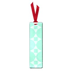 Mint Color Star - Triangle Pattern Small Book Marks