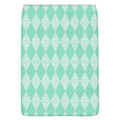 Mint Color Diamond Shape Pattern Flap Covers (l) 