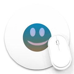 Smiley Round Mousepads