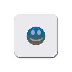 Smiley Rubber Coaster (square) 