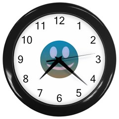 Smiley Wall Clocks (black)