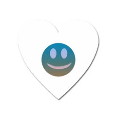 Smiley Heart Magnet