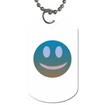 Smiley Dog Tag (One Side) Front