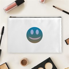 Smiley Cosmetic Bag (large)  by picsaspassion