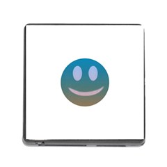 Smiley Memory Card Reader (square) by picsaspassion