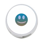 Smiley 4-Port USB Hub (Two Sides)  Front