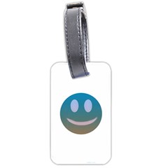 Smiley Luggage Tags (one Side) 