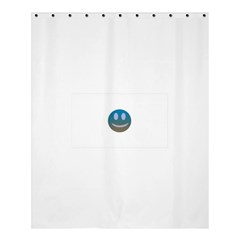 Smiley Shower Curtain 60  X 72  (medium) 