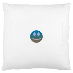 Smiley Large Cushion Case (one Side)