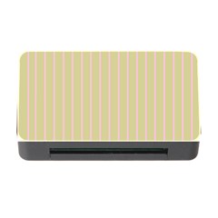 Summer Sand Color Pink Stripes Memory Card Reader With Cf by picsaspassion