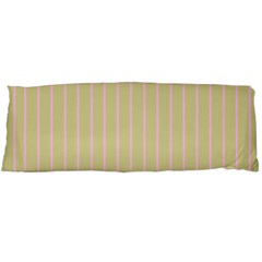 Summer Sand Color Pink Stripes Body Pillow Case (dakimakura) by picsaspassion