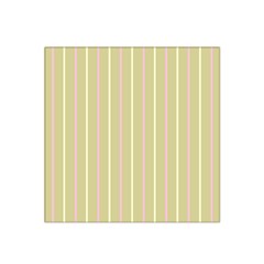 Summer Sand Color Pink And Yellow Stripes Satin Bandana Scarf by picsaspassion