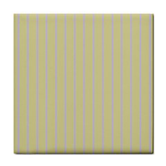 Summer Sand Color Lilac Stripes Tile Coasters by picsaspassion