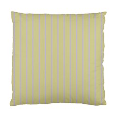 Summer Sand Color Lilac Stripes Standard Cushion Case (one Side)