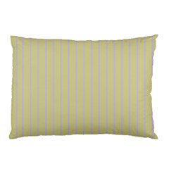 Summer Sand Color Lilac Stripes Pillow Case