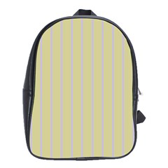 Summer Sand Color Lilac Stripes School Bags (xl) 