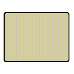 Summer Sand Color Lilac Stripes Double Sided Fleece Blanket (small) 