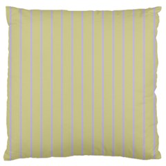 Summer Sand Color Lilac Stripes Standard Flano Cushion Case (one Side)