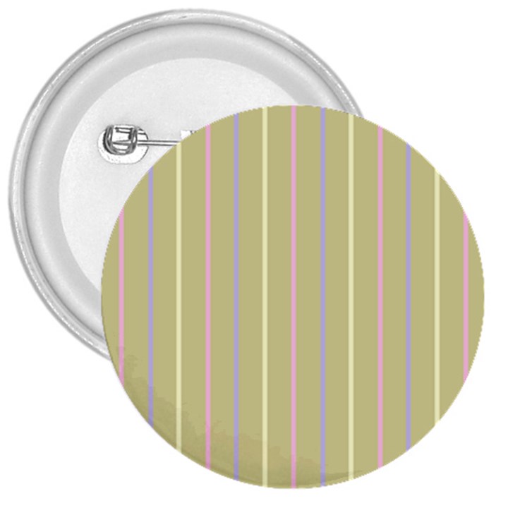 Summer sand color lilac pink yellow stripes pattern 3  Buttons