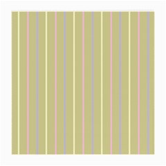 Summer Sand Color Lilac Pink Yellow Stripes Pattern Medium Glasses Cloth by picsaspassion