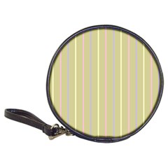 Summer Sand Color Lilac Pink Yellow Stripes Pattern Classic 20-cd Wallets